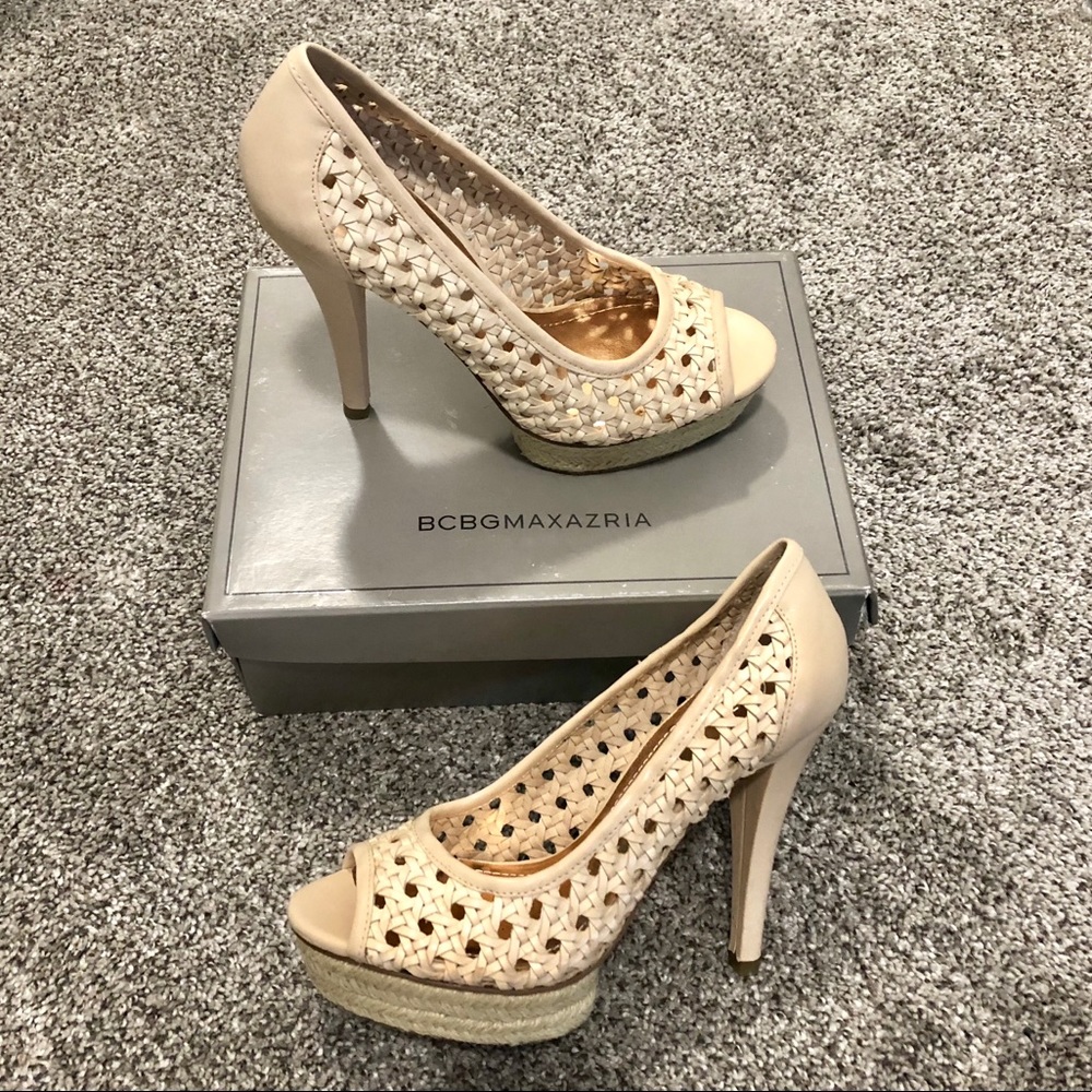 BCBGENERATION BAMBOO HEELS - Picture 1 of 6